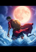 I, Garp's Grandson, Have a Ghost Back That Makes Luffy Cry