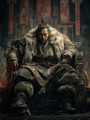 Reincarnated as Genghis Khan's Grandson, I Will Not Let It Fall