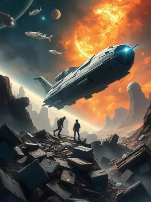 Stellar Fleet: From Scrap Vessel to Cosmic Dreadnought