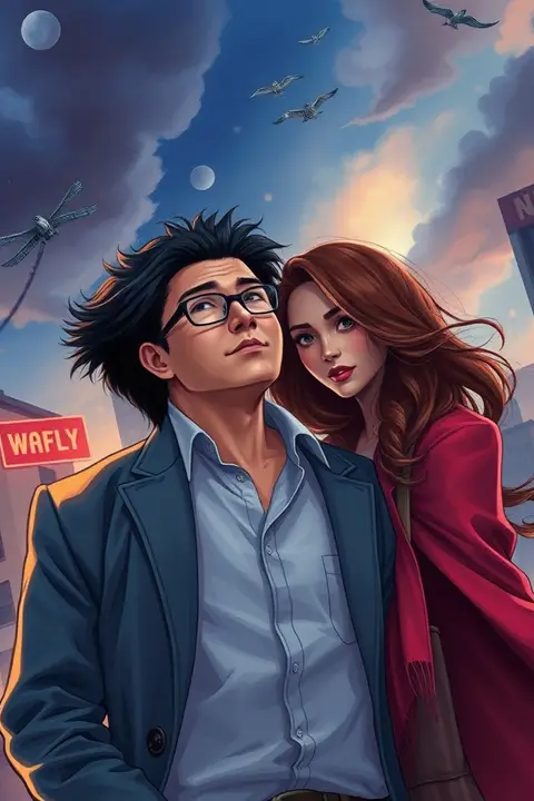 American Comics: The Psychiatrist, Intercepting Wanda and Gwen!