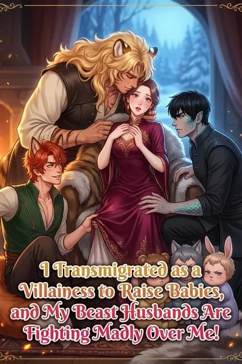 I Transmigrated as a Villainess to Raise Babies, and My Beast Husbands Are Fighting Madly Over Me!
