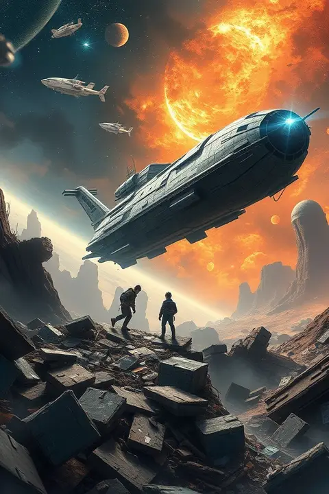 Stellar Fleet: From Scrap Vessel to Cosmic Dreadnought