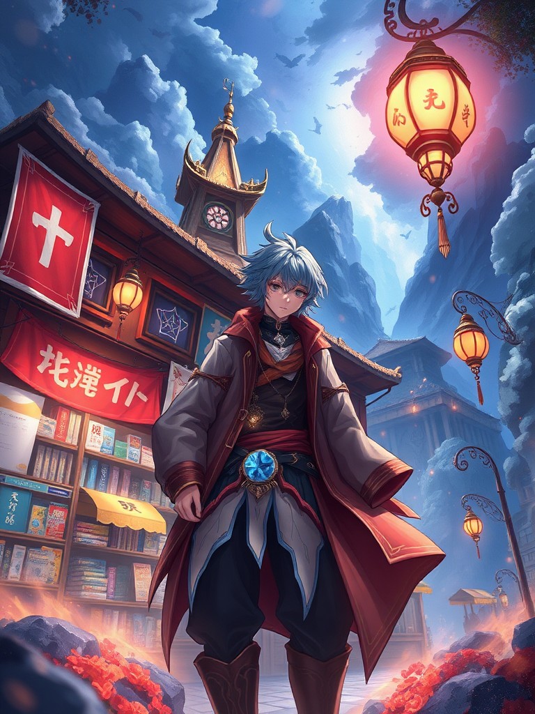 I Opened a Manga Shop in Genshin, and Lumine Refuses to Leave cover