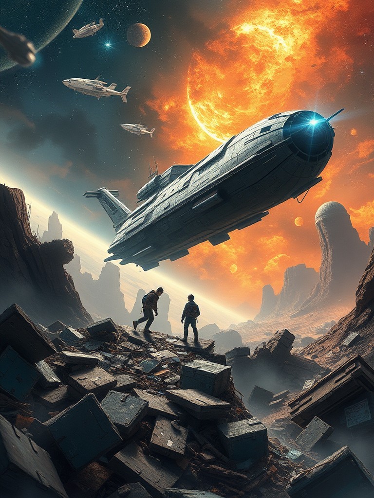 Stellar Fleet: From Scrap Vessel to Cosmic Dreadnought