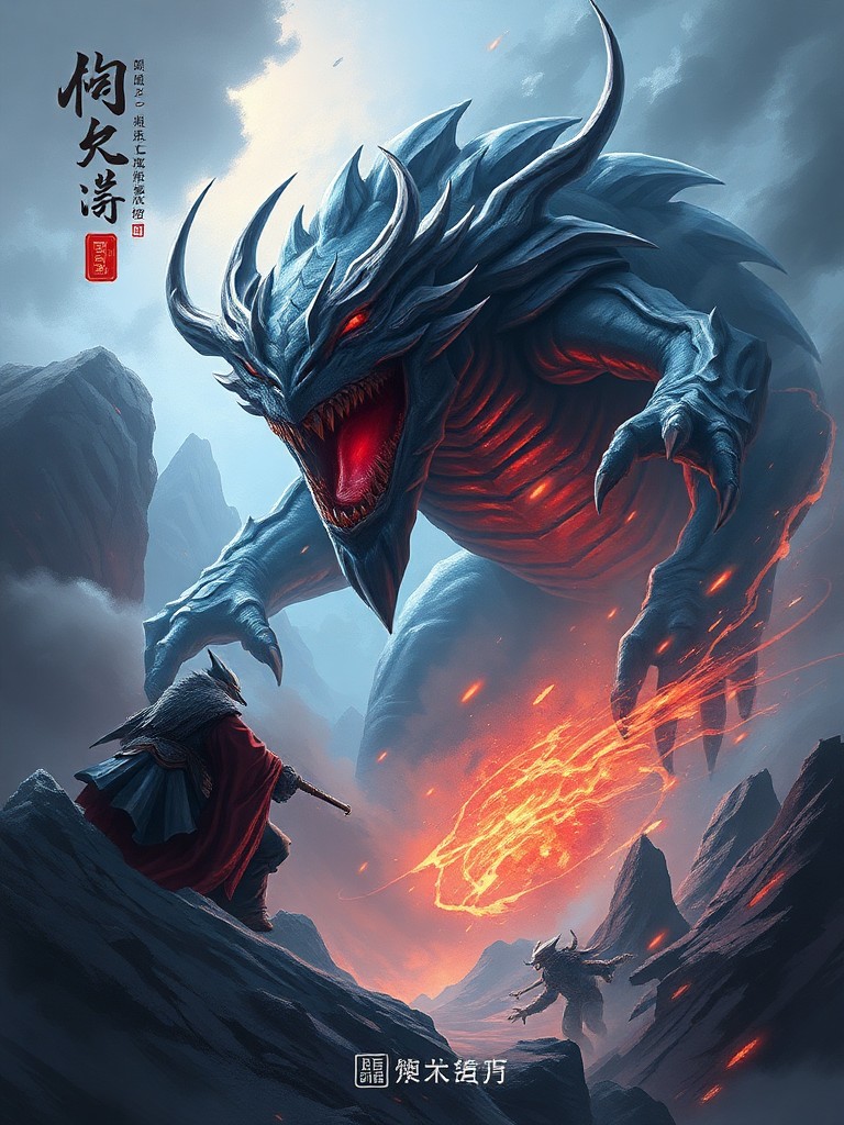 The ultimate transmission terror beast stands on Douluo Continent cover