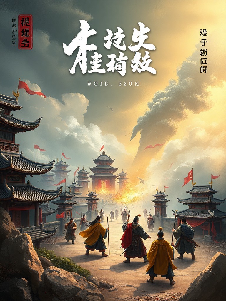 Three Kingdoms: With Plain Congee and Pickles, I Was Draped in the Yellow Robe cover